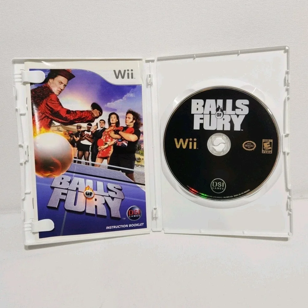 Lot Of 3 Nintendo Wii Games Monster 4X4/ Balls Of Fury/ Spy Games‎